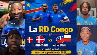 🚨 DR Congo 🇨🇩 will face Denmark 🇩🇰 and Chile 🇨🇱 in friendly matches before the 2026 World Cup