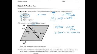 Question 1 and 2 Module 1 Practice Summative