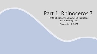 SBNxFLL How to CAD for Engineers and Architects Pt 1: Rhinoceros 7