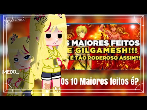 Re: zero React a: OS 10 MAIORES FEITOS DE GILGAMESH! | Taverna do sensei |Fate| Subaru as Gilgamesh