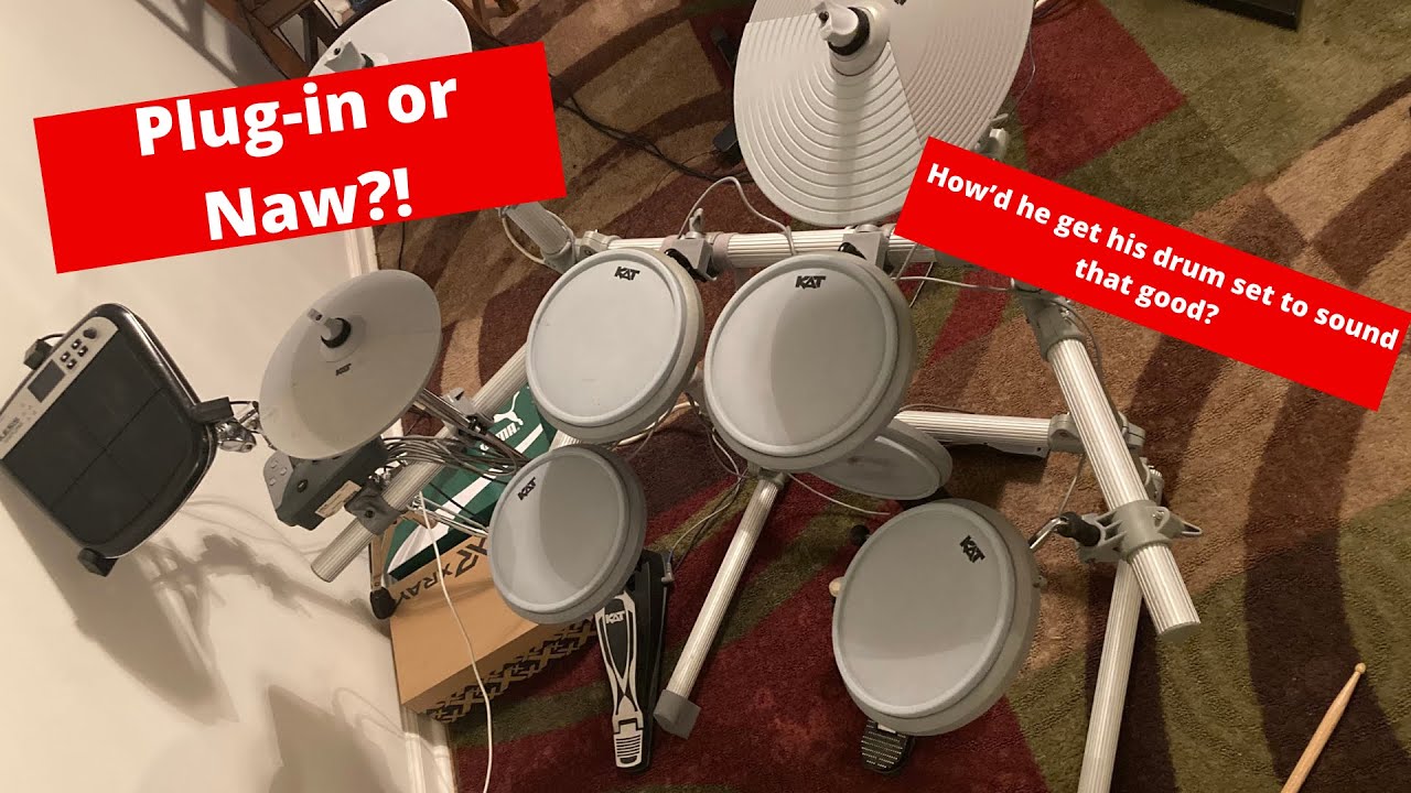 Midi Drums!?!? How good can we make the Kat KT1’s sound?