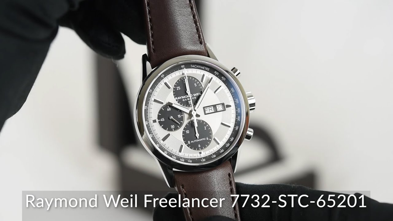 Raymond Weil Freelancer 7732-STC-65201 - YouTube
