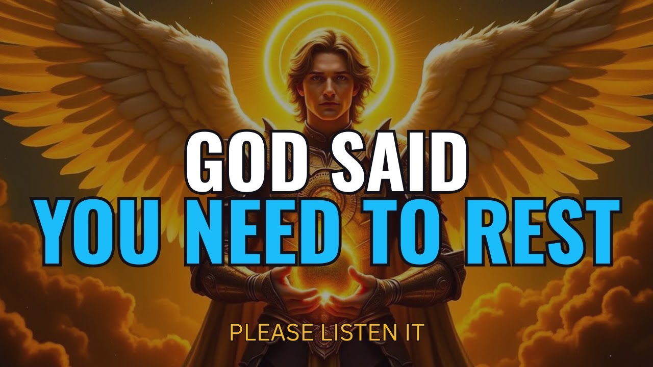 Chosen Ones, Heaven has spoken: ‘You’ve done enough — now let Me take over.