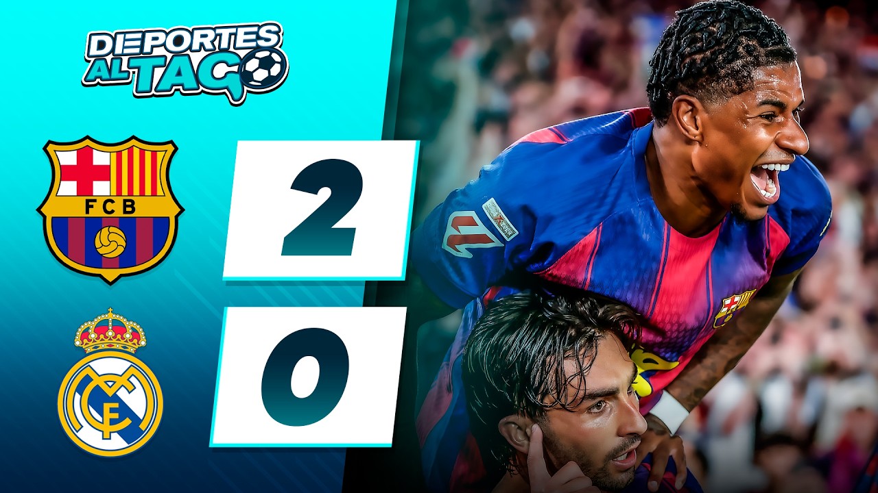 ✅ El equipo de HANSI FLICK le GANÓ 2-0 a los de ARBELOA y es el CAMPEÓN de la LIGA ESPAÑOLA