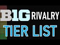 Lets rank the big tens rivalries