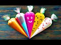 Making Slime with Piping Bags! Most Satisfying Slime Video☀ASMR☀#ASMR #PipingBags