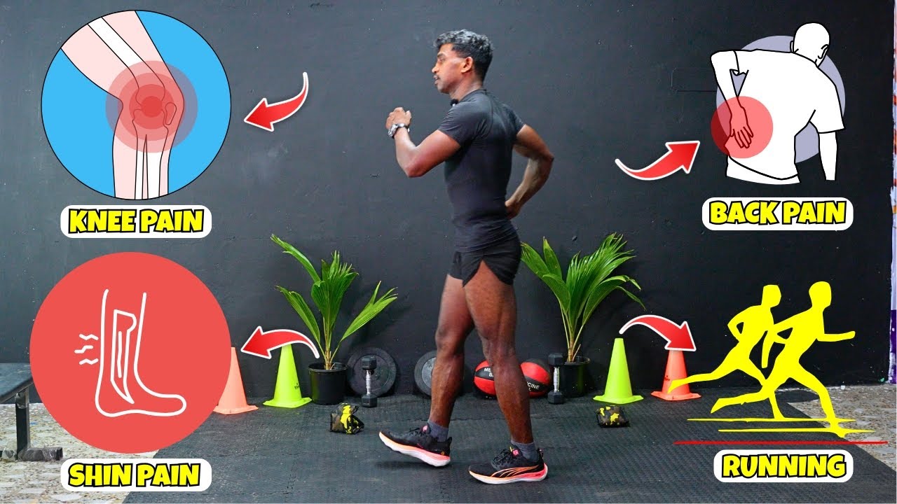 Types of Running | Knee Pain + Shin Pain Relief Tips By Barik Sir - YouTube