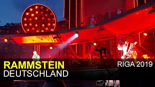 RAMMSTEIN - Deutschland (Riga 06.08.2019, First row)