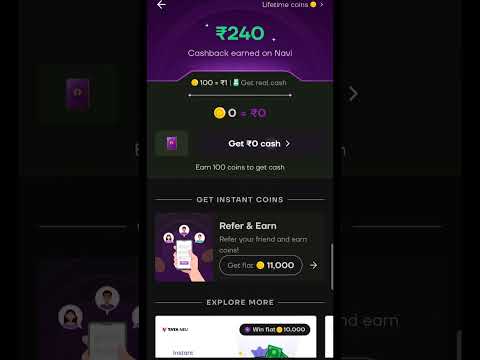 EARN FREE MONEY BY NAVI UPI APP link in the description box😎😎 #navi #earnmoneyonline