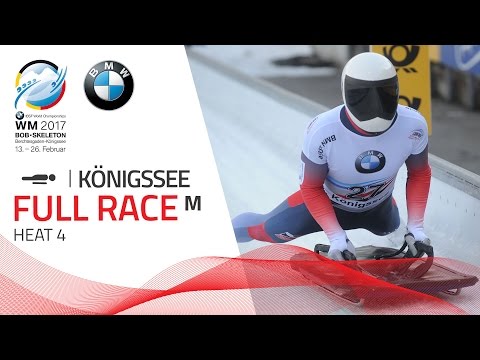 Full Race Men's Skeleton Heat 4 | Königssee | BMW IBSF World Championships 2017