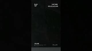 Vertical 4K VHS overlay effect tape playing #shorts | Snowman digital screenshot 1