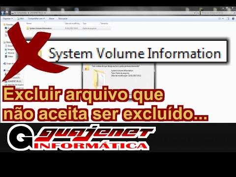 Vídeo: Como Acessar A Pasta De Volume Do Sistema