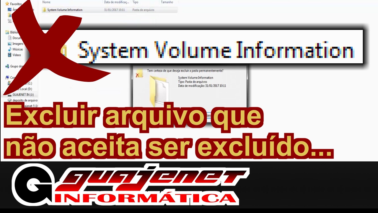 como remover virus system volume information como remover virus system volume information