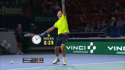Rosol reverse serve (Paris 2013)