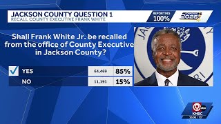 Voters overwhelmingly remove Jackson County Executive Frank White from office