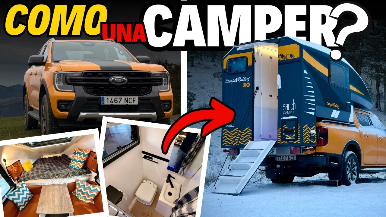 Adiós a las furgonetas CAMPER ¿Por qué elegí una Pickup con Célula? (Vantour)