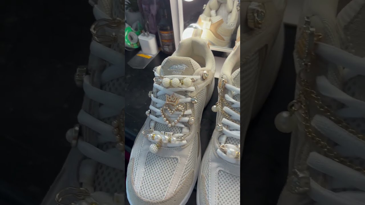 Customizing My Walmart Avia Shoes With Charms Style