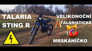 Talaria Sting R Vlog 6  Rychlejší jízda - Velikonoční mrskáníčko 2,7k