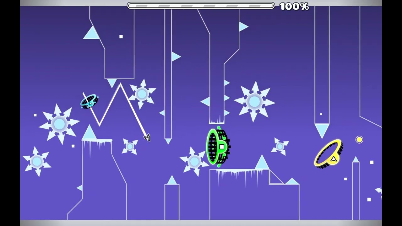 Snowstorm By Hrl my 2025 geometry dash project