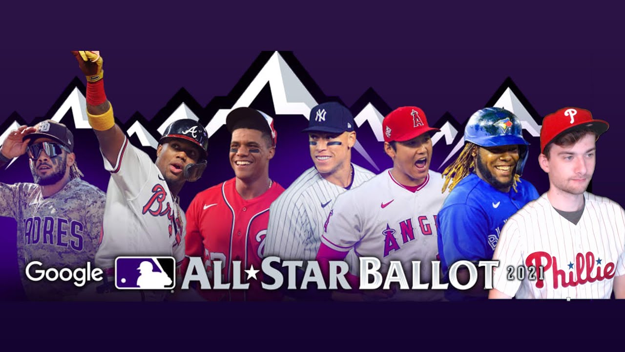 My 2021 MLB All Star Game Ballot - YouTube