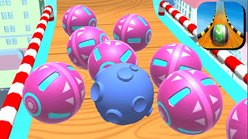 Sky Rolling Ball 3D - All Levels Gameplay Android, iOS #100 ( Level 60 - 67 )