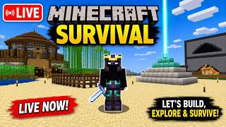 🔴 LIVE: My Minecraft Survival Adventure Continues! 🚀