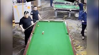 VIDEO LUCU || pemain billiard expert | lucu ngakak | kewata ngakak
