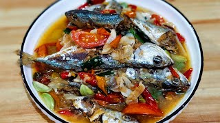 Resep ikan simple tapi enak. bumbunya cuma diiris2 saja.