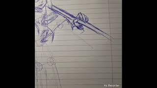 How I Draw Dynamic Anime Poses | Maki Zenin Sketch Breakdown