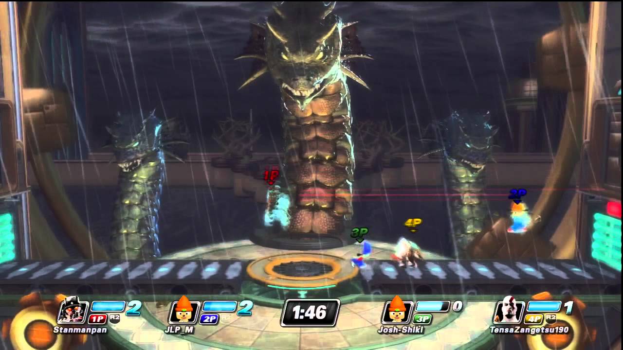 Playstation All Stars Battle Royale : Parappa the Rapper Gameplay - YouTube