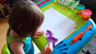 Great Art Table for 3+.