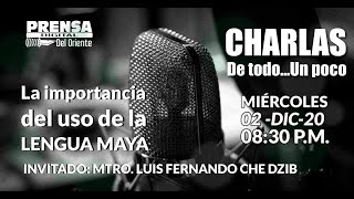 La importancia del uso de la lengua Maya