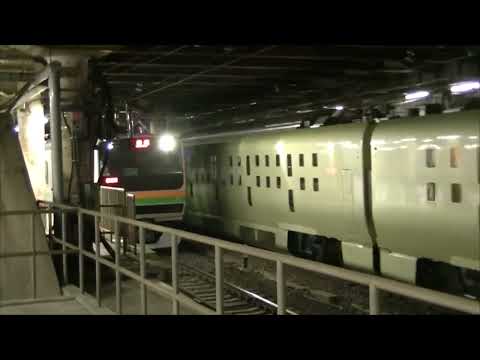 E001系 TRAIN SUITE 四季島「冬の1泊2日コース」返却回送 上野発車