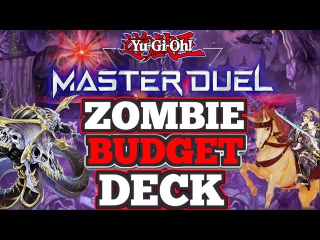 Immortal Glory - Zombie World Decklist | Budget Deck | YuGiOh! Master Duel  Decklist - YouTube