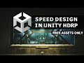 Research Cave | Free Assets Only | Environment Design | Level Art | Unity | Speed Design | HDRP