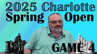 Thumbnail for 2025 Charlotte Spring Open, Game 4, Ben Finegold vs Beiyang Ni