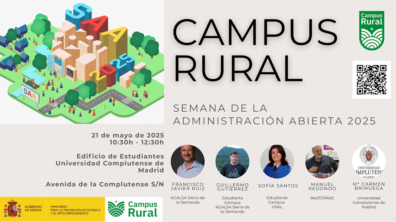 Debate-coloquio sobre el programa Campus Rural