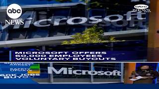 Microsoft offers quarter of global workforce voluntary buyouts