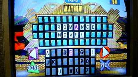 Wheel of Fortune 2nd Edition Playstation Run Game 18 Part 1