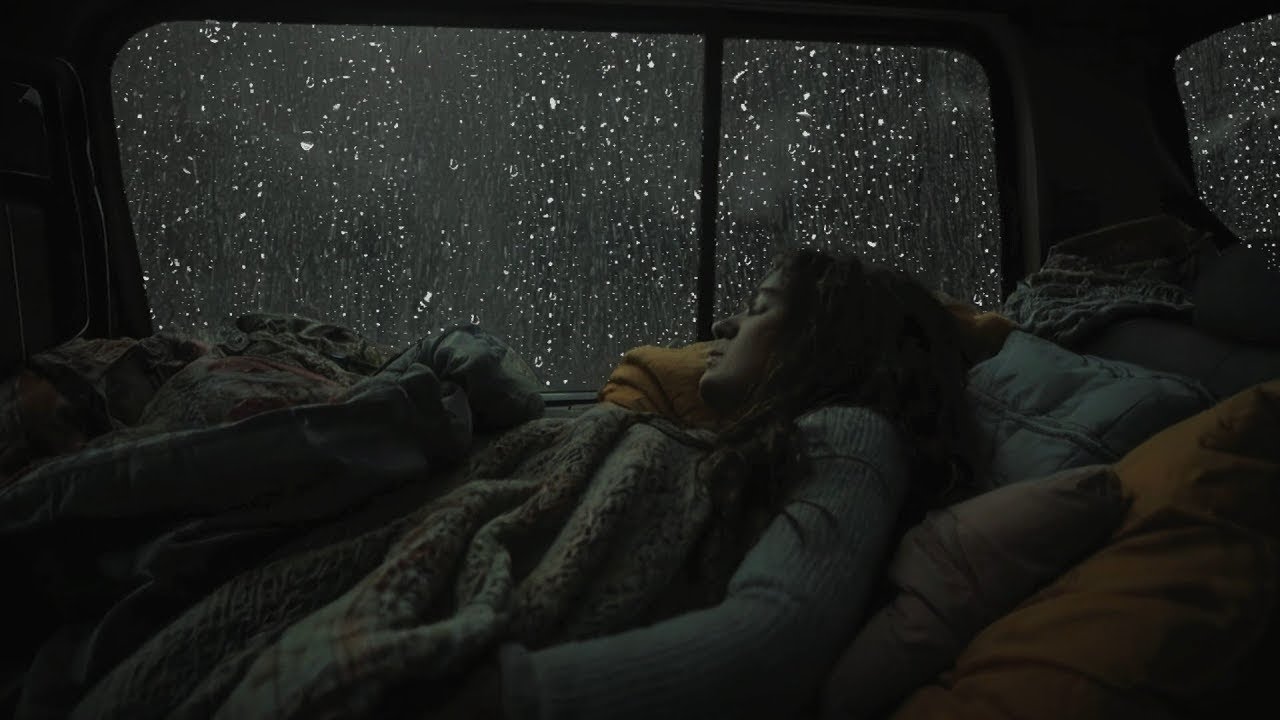 3 Minute Relax Cure 🌧️ 99% Sleep Instantly with Rain and Gentle Thunder Sounds 😌💤