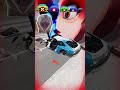 Big and Small Car vs K-pop Half Demon Saja Boys - BeamNG.Drive