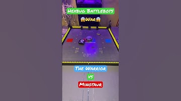 The Warrior vs Minotaur  😱War😱  Hexbug Battlebots  #hexbugbattlebots #hexbugvideos #battlebots