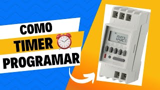 ¿COMO CONECTAR Y PROGRAMAR UN TIMER?