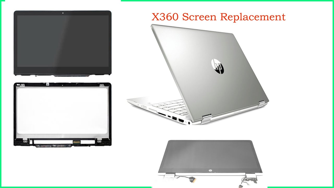 How T0 Replace The Screen On a X60 Notebook HP ENVY X60 Touch Screen