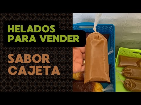 HELADOS DE CAJETA PARA VENDER