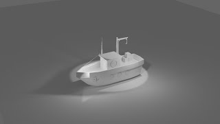 Blender 3D: how to create low poly ship animation - Modeling - part 1