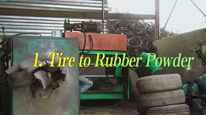 How to recycle waste tires with effective and profitable methods?#tirerecycling
