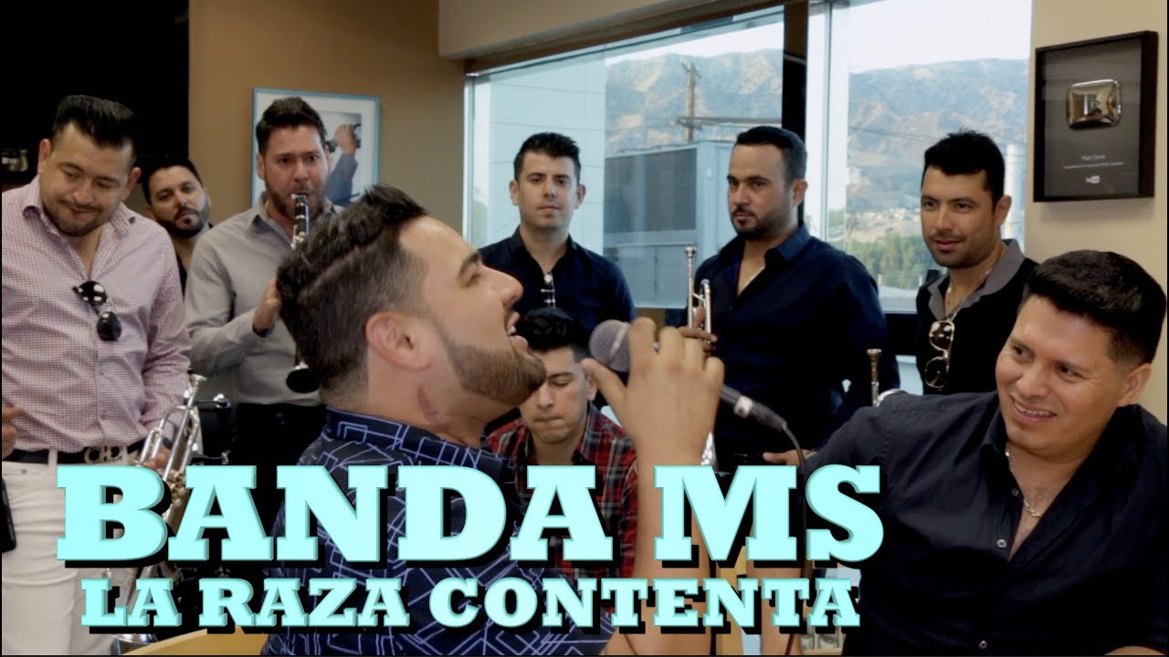 Ms Raza BANDA MS - LA RAZA CONTENTA (Versión Pepe's Office) - YouTube