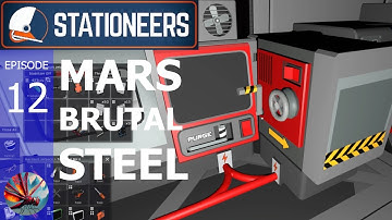 Mars BRUTAL - STALEN muren maken [Stationeers Mars Seizoen 2 (E-012)]