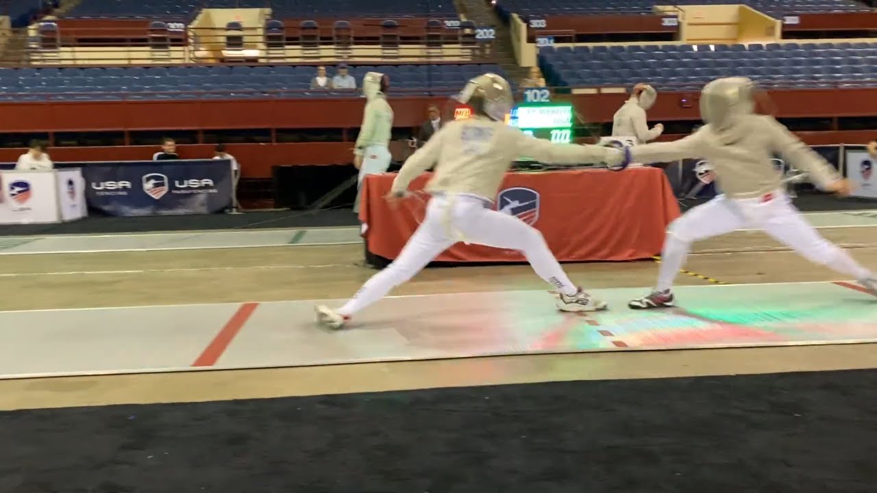 BURKE Sam VS LUC Linkin November 2025 NAC Cadet Men's Saber